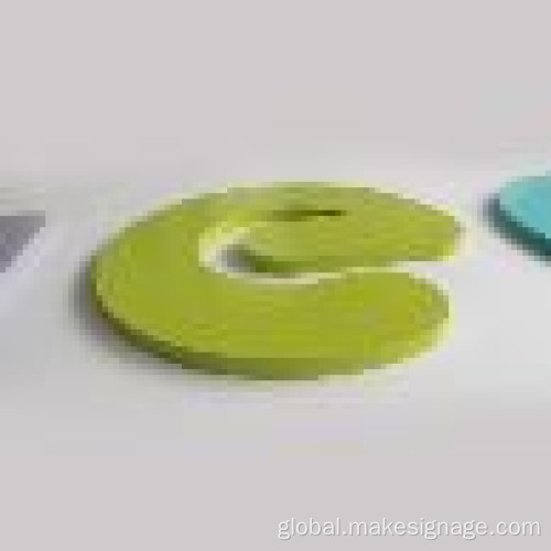 Custom Painted Laser-Cut Acrylic Signs Painting Laser Cutting Acrylic Letter Factory